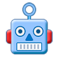 Emoji 🤖 Faccina Di Robot su Samsung Experience 8.0.