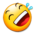 🤣 Emoji sich vor Lachen auf dem Boden wälzen Samsung Experience 8.0.
