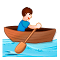 Emoji 🚣 Persona In Barca A Remi su Samsung Experience 8.0.
