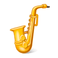 🎷 Emoji Saxofón en Samsung Experience 8.0.