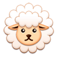 Émoji 🐑 Mouton sur Samsung Experience 8.0.