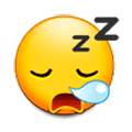 😪 Emoji Rosto Sonolento na Samsung Experience 8.0.