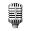 Emoji 🎙️ Microfono Radiofonico su Samsung Experience 8.0.