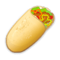 Emoji 🥙 Pita Farcita su Samsung Experience 8.0.