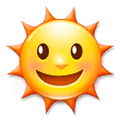 🌞 Emoji Sol Con Cara en Samsung Experience 8.0.