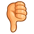 Emoji 👎 Pollice Verso su Samsung Experience 8.0.