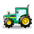 Émoji 🚜 Tracteur sur Samsung Experience 8.0.