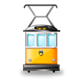 🚊 Emoji Tranvía en Samsung Experience 8.0.
