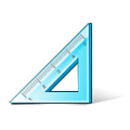 📐 Emoji dreieckiges Lineal Samsung Experience 8.0.