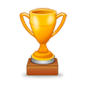 Emoji 🏆 Coppa su Samsung Experience 8.0.