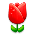 🌷 Emoji Tulipán en Samsung Experience 8.0.