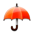 Émoji ☂️ Parapluie Ouvert sur Samsung Experience 8.0.