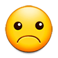 Emoji ☹️ Faccina Imbronciata su Samsung Experience 8.0.