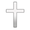 Emoji 🕆 Croce latina bianca su Samsung Experience 8.0.