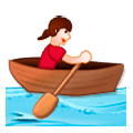🚣‍♀️ Emoji Frau im Ruderboot Samsung Experience 8.0.