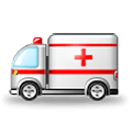 Émoji 🚑 Ambulance sur Samsung Experience 8.1.