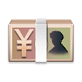 Emoji 💴 Banconota Yen su Samsung Experience 8.1.