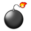 Émoji 💣 Bombe sur Samsung Experience 8.1.