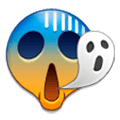 😱 Emoji Rosto Gritando De Medo na Samsung Experience 8.1.