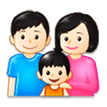 Émoji 👪🏻 Famille, Peau Claire sur Samsung Experience 8.1.