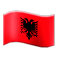 🇦🇱 Emoji Bandera: Albania en Samsung Experience 8.1.