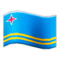 🇦🇼 Emoji Bandera: Aruba en Samsung Experience 8.1.