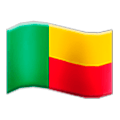 🇧🇯 Emoji Bandera: Benín en Samsung Experience 8.1.