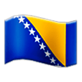 🇧🇦 Emoji Flagge: Bosnien und Herzegowina Samsung Experience 8.1.