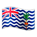 🇮🇴 Emoji Bandeira: Território Britânico Do Oceano Índico na Samsung Experience 8.1.
