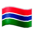🇬🇲 Emoji Bandera: Gambia en Samsung Experience 8.1.
