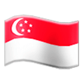 Émoji 🇸🇬 Drapeau : Singapour sur Samsung Experience 8.1.