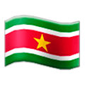 🇸🇷 Emoji Bandera: Surinam en Samsung Experience 8.1.