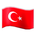 🇹🇷 Emoji Bandera: Turquía en Samsung Experience 8.1.