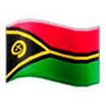 Émoji 🇻🇺 Drapeau : Vanuatu sur Samsung Experience 8.1.