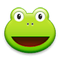 Emoji 🐸 Rana su Samsung Experience 8.1.
