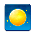 Émoji 🌕 Pleine Lune sur Samsung Experience 8.1.