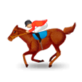 🏇🏼 Emoji Corrida De Cavalos: Pele Morena Clara na Samsung Experience 8.1.