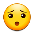 😯 Emoji verdutztes Gesicht Samsung Experience 8.1.