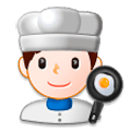 Émoji 👨‍🍳 Cuisinier sur Samsung Experience 8.1.