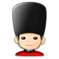 💂🏻‍♂️ Emoji Guardia Hombre: Tono De Piel Claro en Samsung Experience 8.1.