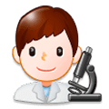 👨‍🔬 Emoji Cientista Homem na Samsung Experience 8.1.
