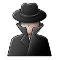🕵️‍♂️ Emoji Detective Hombre en Samsung Experience 8.1.