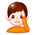 Emoji 🤦‍♂️ Uomo Esasperato su Samsung Experience 8.1.