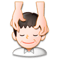Emoji 💆‍♂️ Uomo Che Riceve Un Massaggio su Samsung Experience 8.1.