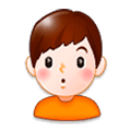 🙎‍♂️ Emoji Hombre Haciendo Pucheros en Samsung Experience 8.1.