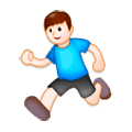 Emoji 🏃‍♂️ Uomo Che Corre su Samsung Experience 8.1.