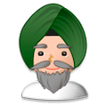 👳‍♂️ Emoji Mann mit Turban Samsung Experience 8.1.