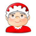 🤶🏻 Emoji Weihnachtsfrau: helle Hautfarbe Samsung Experience 8.1.