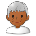 Émoji 👴🏾 Homme âgé : Peau Mate sur Samsung Experience 8.1.