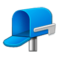 Émoji 📭 Boîte Aux Lettres Ouverte Drapeau Baissé sur Samsung Experience 8.1.